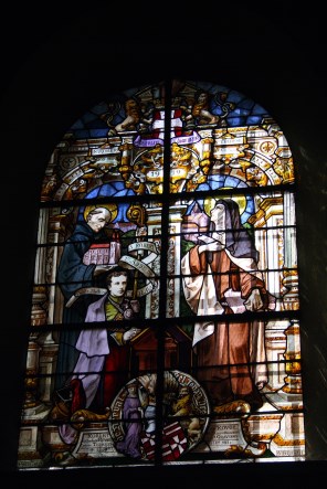 몰렘의 성 로베르토와 아빌라의 성녀 데레사_photo by Reinhardhauke_in the Church of Saint-Martin-Saint-Laurent in Orsay_France.JPG